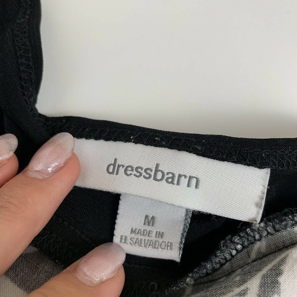 Dressbarn Sleeveless Floral Blouse Rayon - Picture 5 of 6